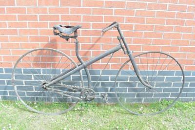 Lot 866 - A 19th Century bicycle.