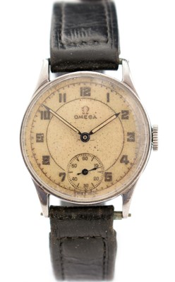 Lot 381 - Omega: a mid-20th Century wristwatch