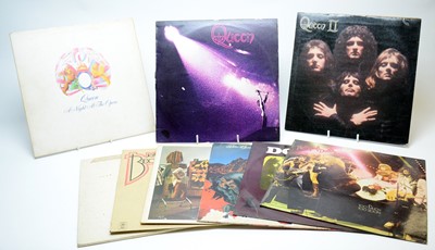 Lot 258 - 9 Rock LPs