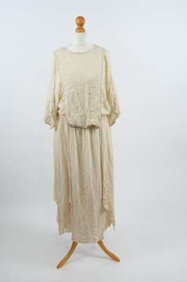 Lot 1212 - 1920s Egyptian Revival wedding dress