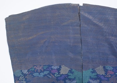 Lot 745 - A Qing Dynasty Chinese 'Twelve Symbol' dragon robe