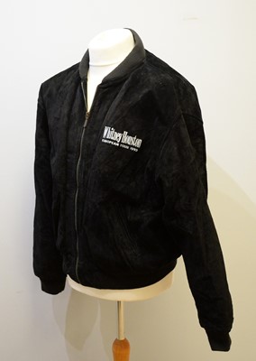 Lot 171 - 1993 Whitney Houston tour suede jacket for tour staff