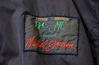 Lot 156 - Hugo Boss 1988 Michael Jackson Tour Staff jacket