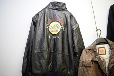 Lot 159 - 3 jackets from Hard Rock Cafe and Curtis Stigers tour