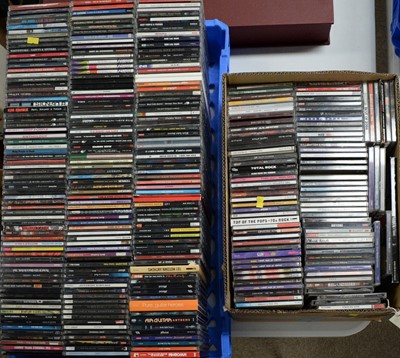 Lot 147 - Large collection of rock CDs