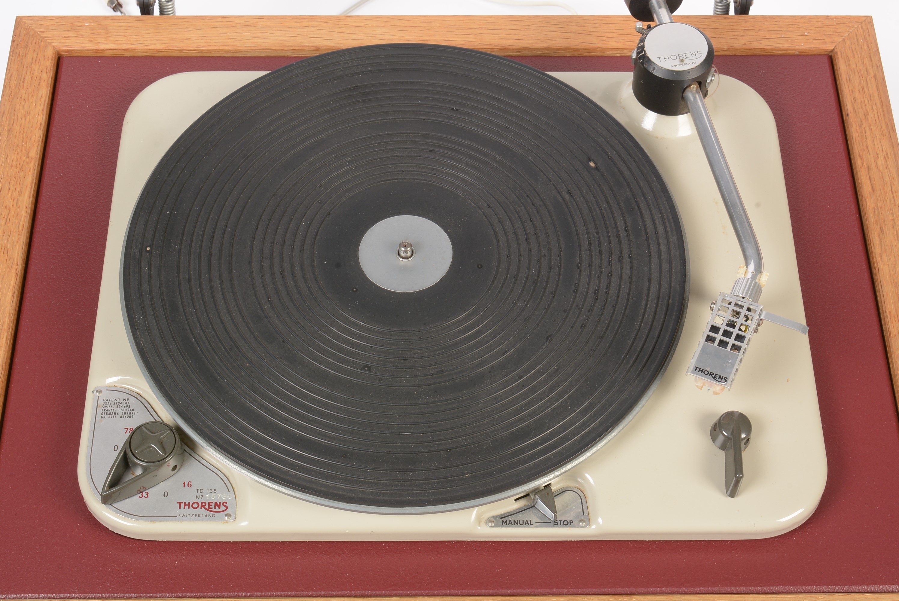 Courroie Traction Plate Tourne-disque Thorens TD 135 - Fabriquée En Europe, Haute Qualité