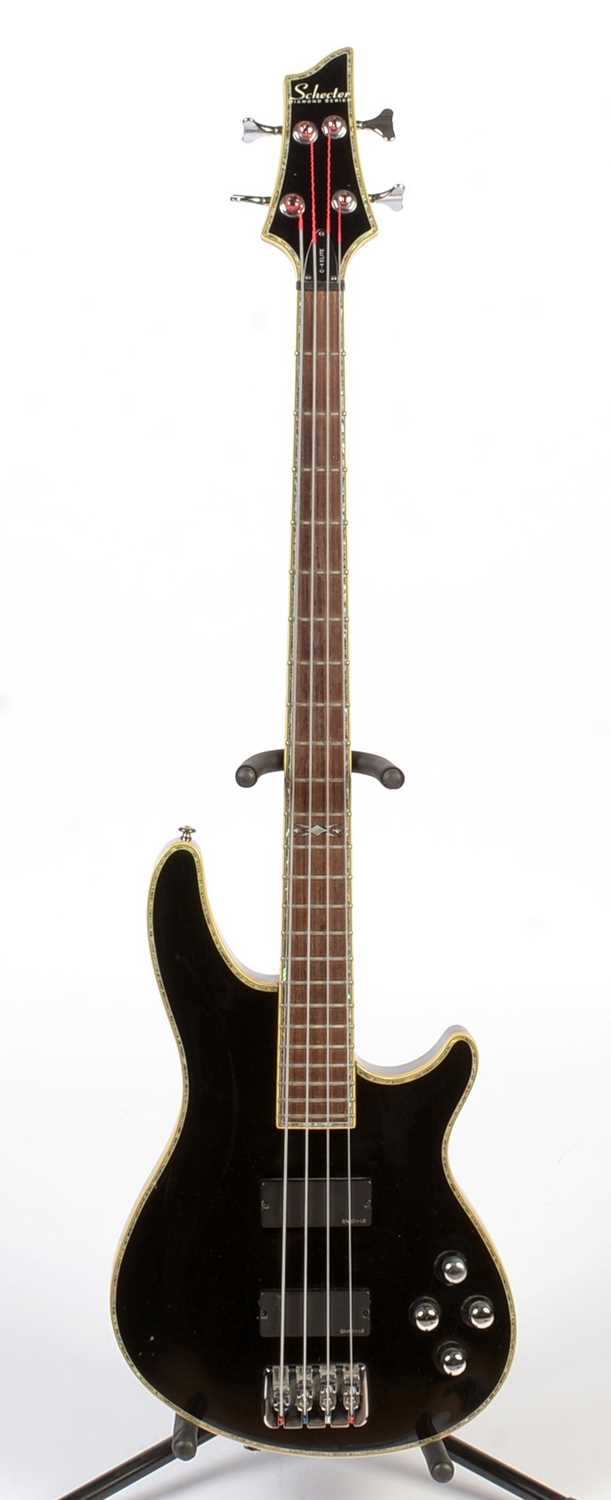 Lot 85 - A Schecter Diamond Series C-4 Elite Bass