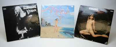 Lot 287 - 2 Scorpion LPs and a Man LP
