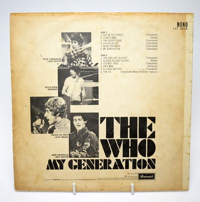 Lot 291 - The Who - My Generation
