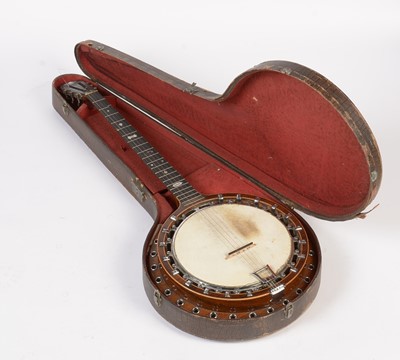 Lot 48 - Late 19th Century Windsor Zither Banjo
