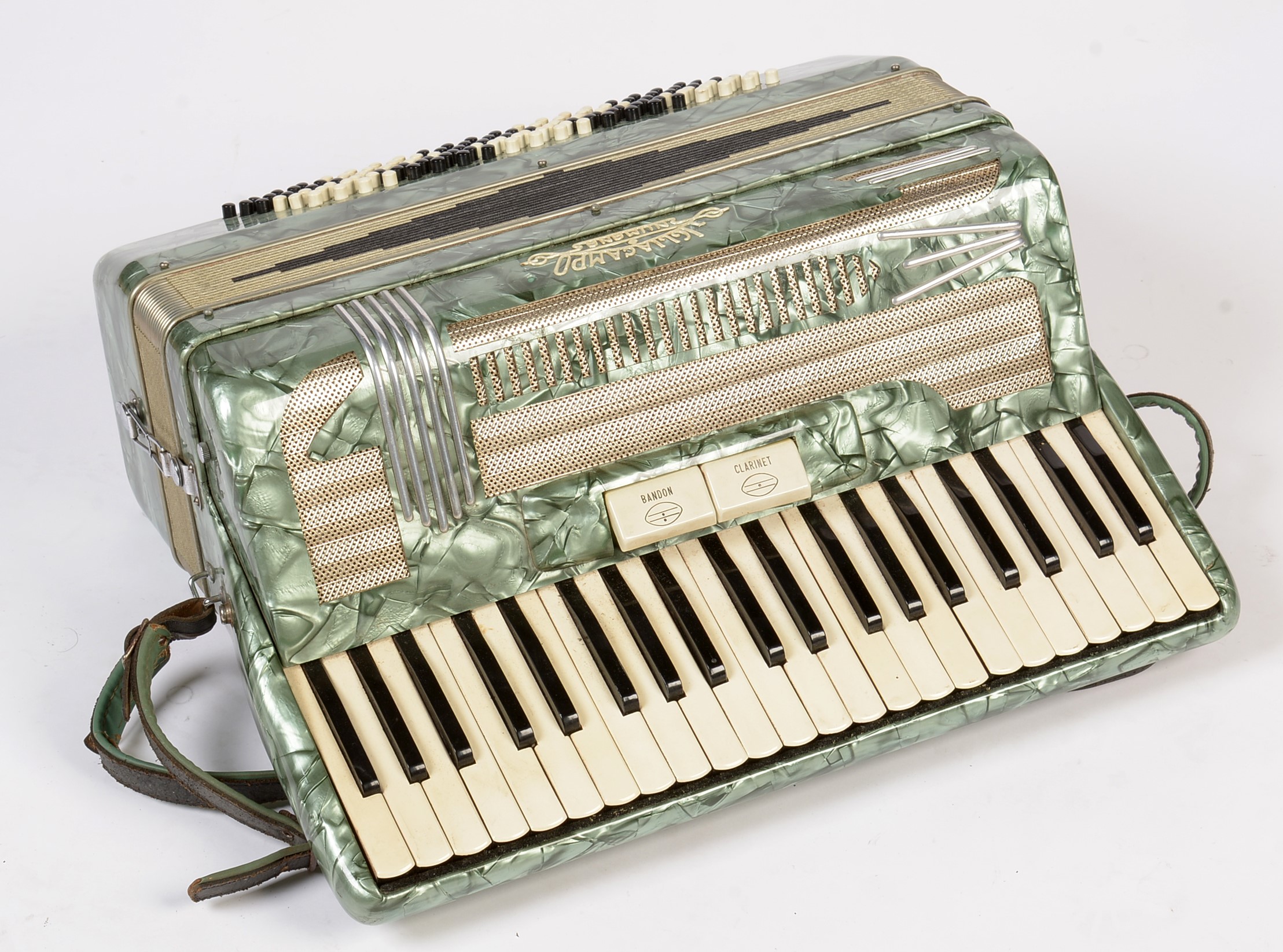 Lot 12 - Piglacampo Numana 120 Bass Accordion