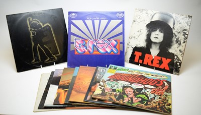 Lot 228 - 11 mixed rock LPs