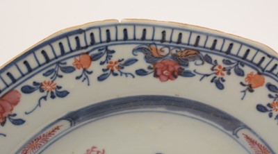 Lot 728 - Four Chinese export plates