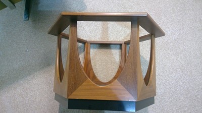 Lot 396 - Victor B. Wilkins for G plan: a teak hexagonal coffee table