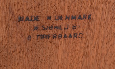 Lot 394 - Gunnar Nielsen for Tibergaard: a Danish teak highboard cabinet