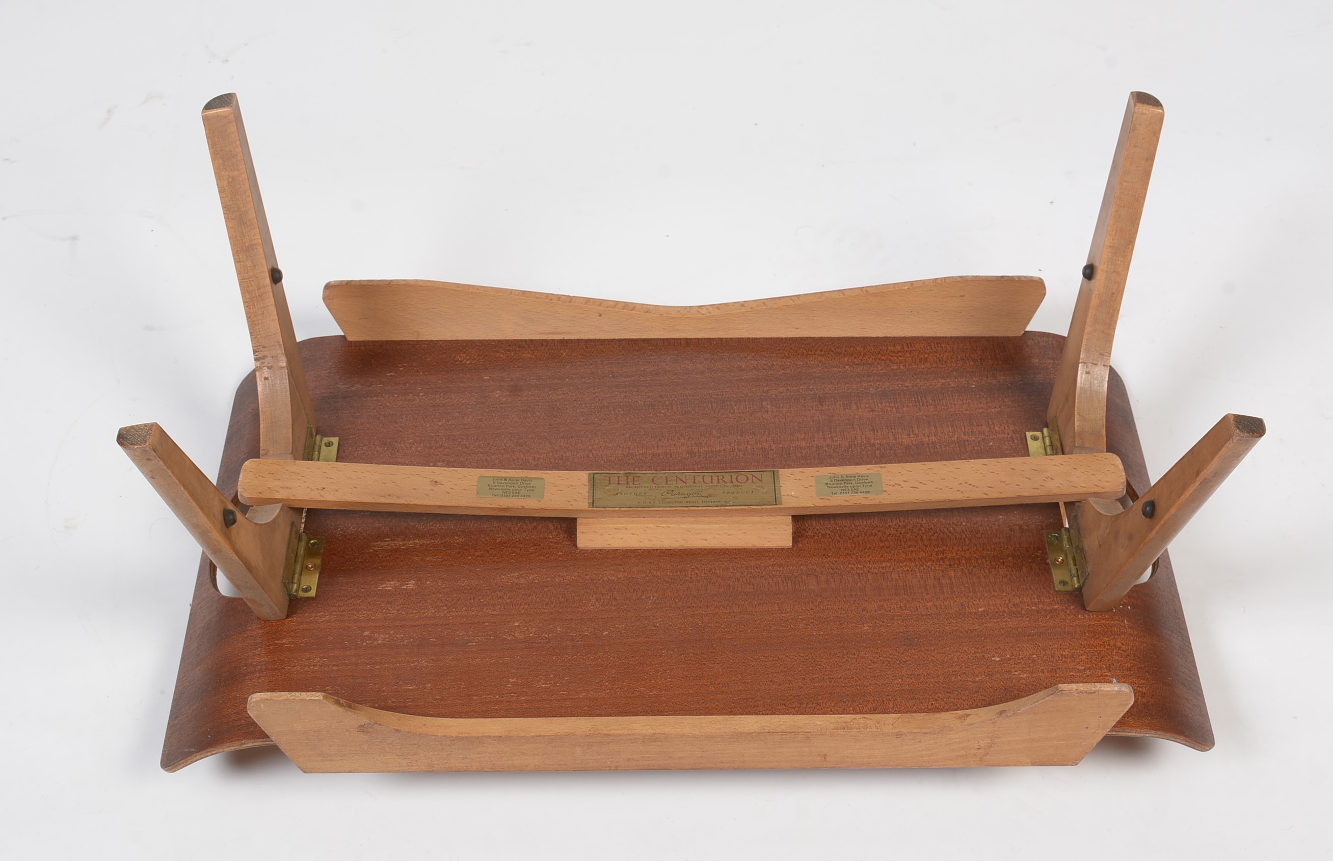 Lot 360 Paragon 1950's folding table, 'The Centurion'