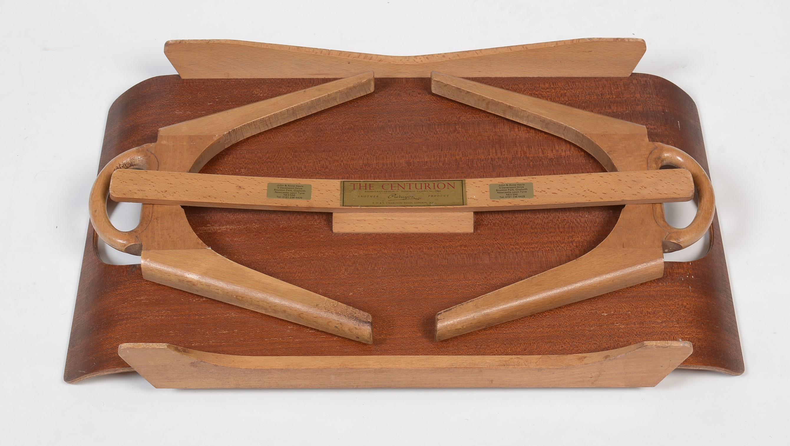 Lot 360 Paragon 1950's folding table, 'The Centurion'