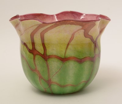 Lot 522 - Roger Tye Stuio Glass jardiniere