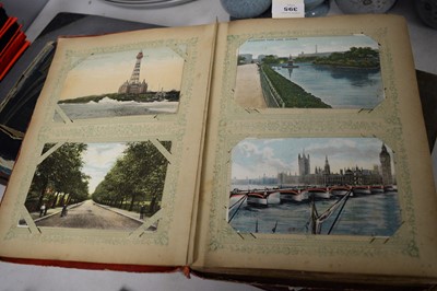 Lot 395 - A collection of Edwardian and later postcards and greetings cards.