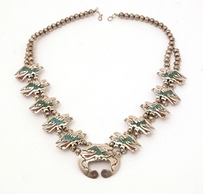 Lot 884 - An Old Pawn silver necklace