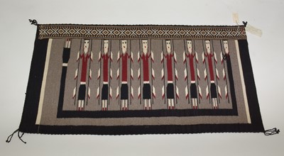 Lot 905 - Karen Yazzie, Navajo, Native American: a ceremonial rug