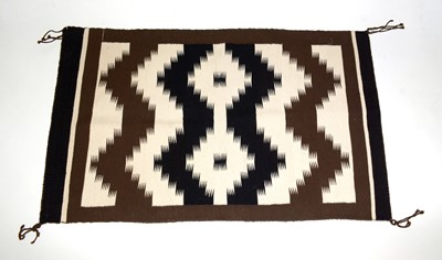 Lot 907 - Mary Begay, Navajo, Native American: a Morning Haze pattern rug