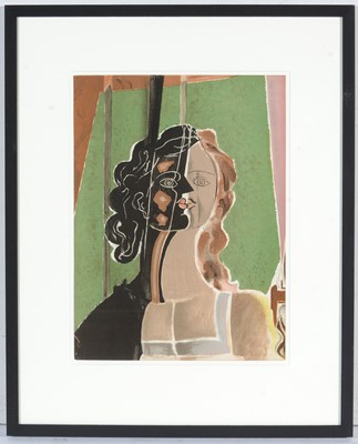 Lot 523 - George Braque - Figure (Fragment) | original lithograph