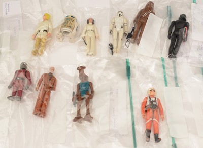 Lot 1106 - Star Wars figures, by Kenner