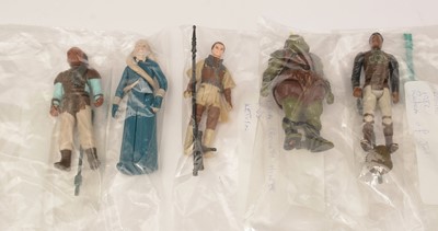 Lot 1115 - Star Wars Return of the Jedi figures, by Kenner