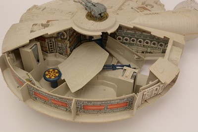 Lot 1107 - Star Wars Kenner Millennium Falcon and X-Wing fighter.