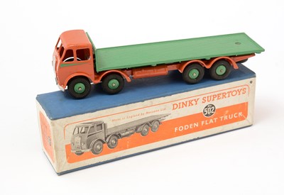 Lot 1079 - Dinky Supertoys diecast Foden Flat Truck