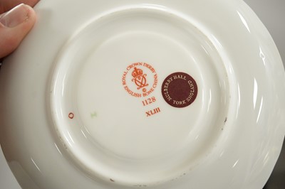Lot 476 - A Royal Crown Derby Imari pattern tea service