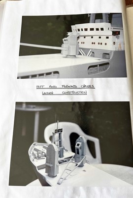 Lot 1139 - A scratch-built scale ship's model.