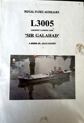 Lot 1139 - A scratch-built scale ship's model.