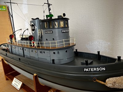 Lot 1141 - A scratch-built ship's model.