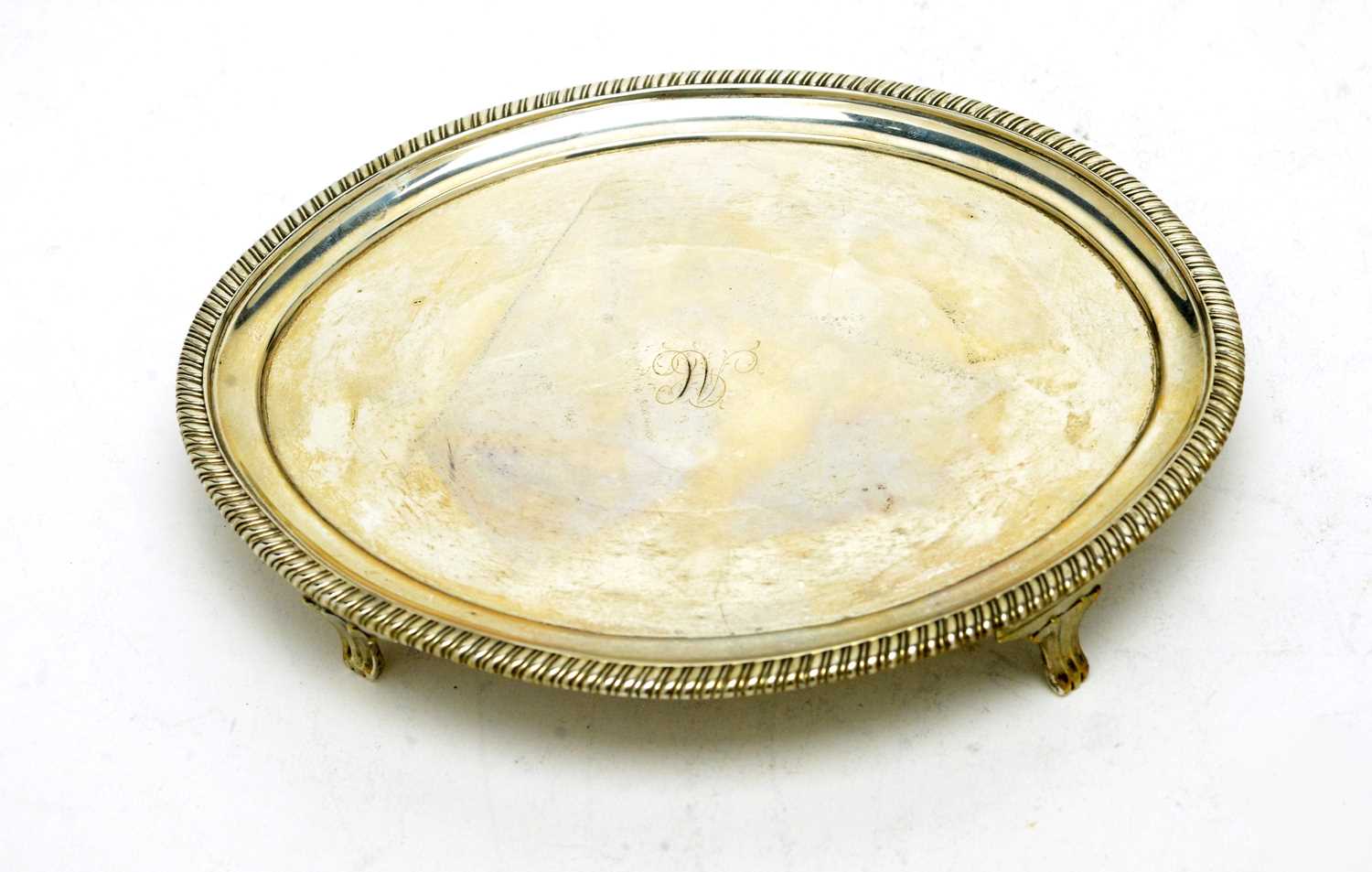 Lot 562 - A George III silver teapot stand, by John Stoyte
