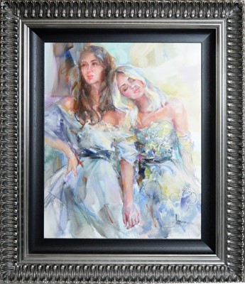 Lot 613 - Anna Razumovskaya - Soulmates | oil