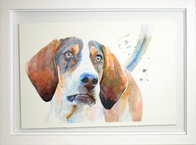 Lot 554 - Sarah Stokes - Devoted | watercolour