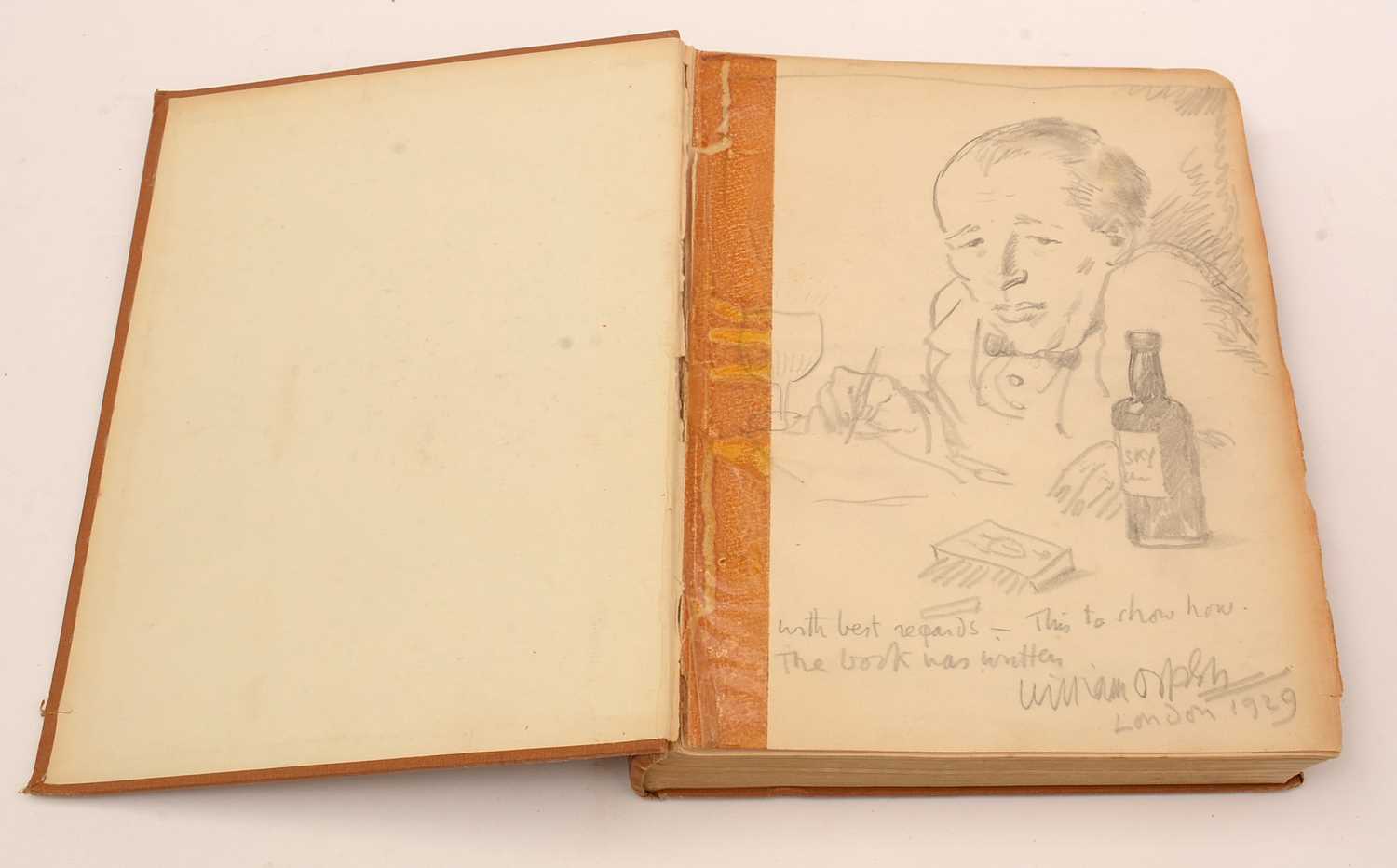 Lot 113 - Orpen (Sir William) An Onlooker In France, 1917-1919, 4to, cloth, illus., revised and enlarged edition, 1924
