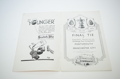 Lot 1159 - FA Cup Final Tie programme 1934
