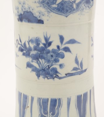 Lot 716 - Chinese Transitional Gu Beaker Vase