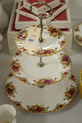 Lot 457 - An Extensive Royal Albert 'Old Country Roses' pattern tea, coffee and dinner service.