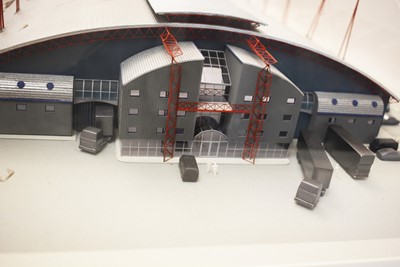 Lot 1086 - A Builder's model of The Utilita Arena Newcastle