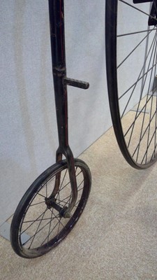 Lot 500 - A Victorian penny-farthing.