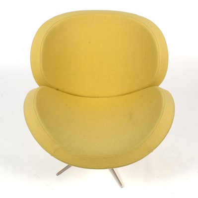 Lot 325 - BoConcept 'Shelly' armchair in mustard yellow upholstery