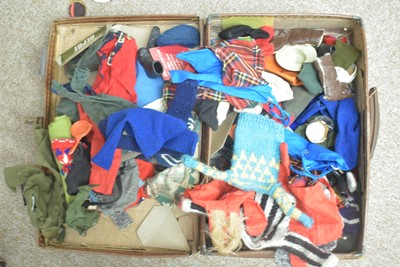 Lot 1121 - Large quantity of Action Man dolls, clothes, accessories, various.