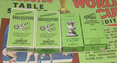 Lot 1123 - Subbuteo World Cup boxed set; Team boxed sets; and other items.