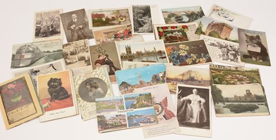 Lot 1049 - British and European first-half 20th Century postcards.