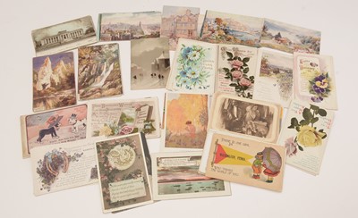 Lot 1051 - A large quantity of British and European postcards.