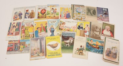 Lot 1052 - A collection of postcards, various.